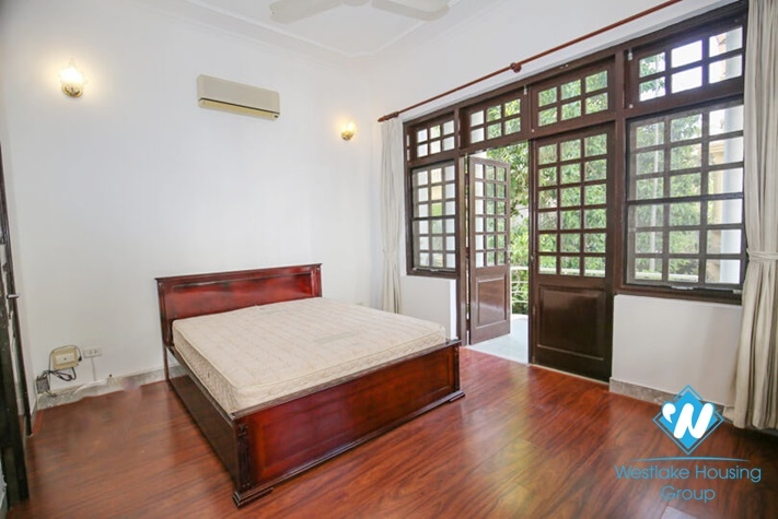 Garden house for rent in To Ngoc Van St, Tay Ho, Ha Noi