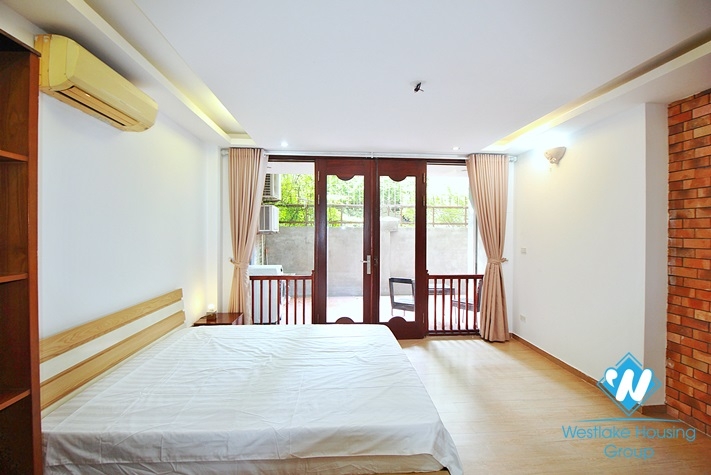 Apartment with small garden in Dang Thai Mai, Tay Ho