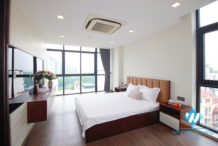 A beautiful three floor apartment for rent in Dang Thai Mai st, Tay Ho District 