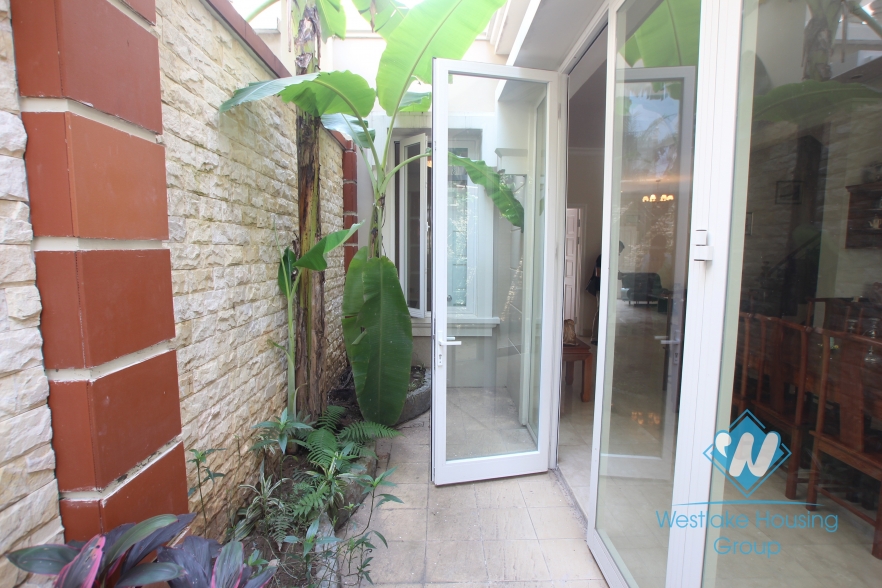 Charming and nice design house for rent in Ciputra, Block T