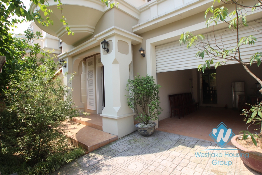 Charming and nice design house for rent in Ciputra, Block T