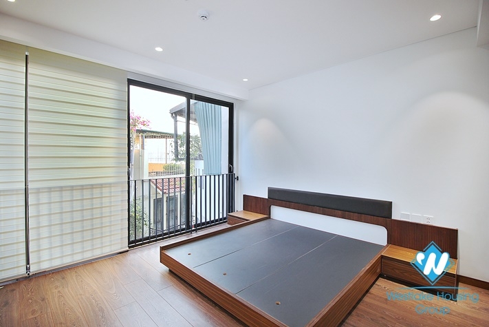 Modern style apartment for rent in alley 50 Dang Thai Mai st, Tay Ho District 