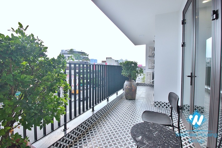 Brand new 3beds apartment for rent in Nghi Tam st, Tay Ho