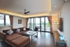 High floor and spacious 3 bedrooms apartment for rent in Dang Thai Mai, Tay Ho