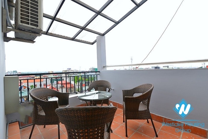 Luxury 3 bedroom duplex for rent on Nghi Tam st, Tay Ho district.