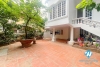 White house with big yard for rent in Tay Ho District