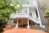 White house with big yard for rent in Tay Ho District