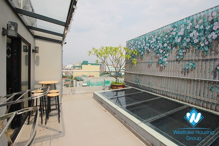 House with elevator for rent in near Ha Noi Club, Tay Ho