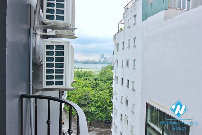 High floor and lake view 2 bedrooms apartment for rent in Tay Ho 