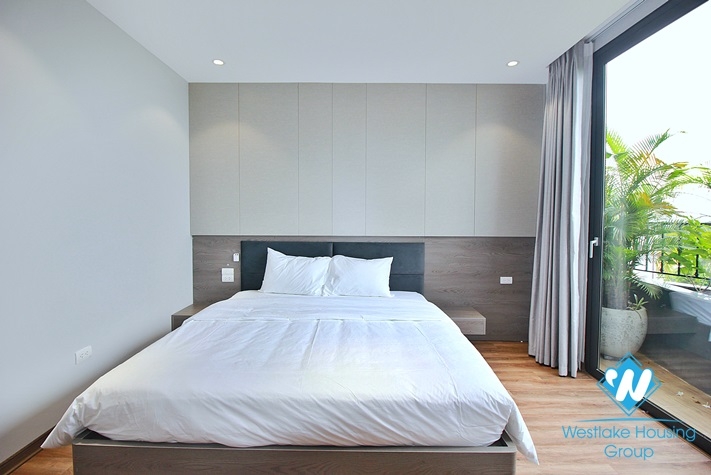 Brand new and morden 2 bedrooms apartment for rent in To Ngoc Van st, Tay Ho district 