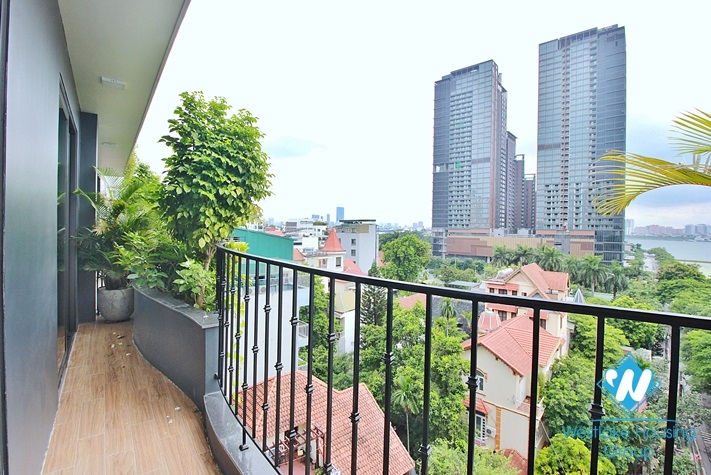 Brand new and morden 2 bedrooms apartment for rent in To Ngoc Van st, Tay Ho district 