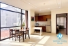 A nicely high floor and elegant apartment for rent in Truc Bach