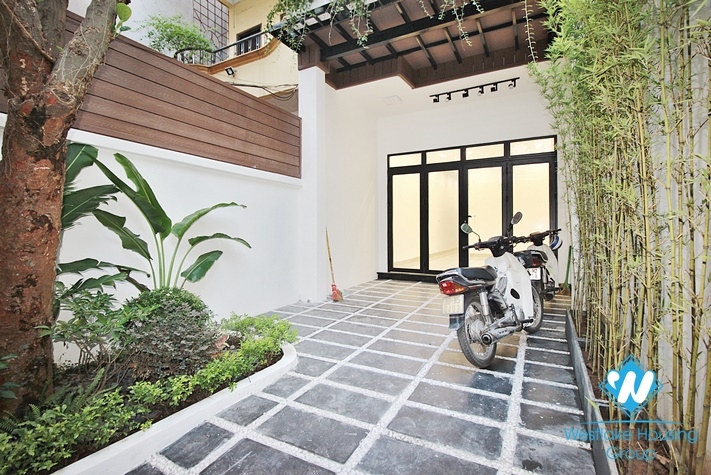 Cozy new house 4 bedroom for rent in An Duong st, Tay Ho district.