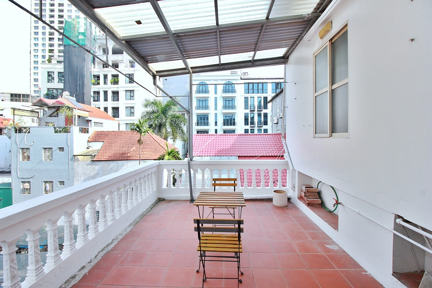 Furnished, private townhouse for rent in Westlake, Tay Ho, Hanoi