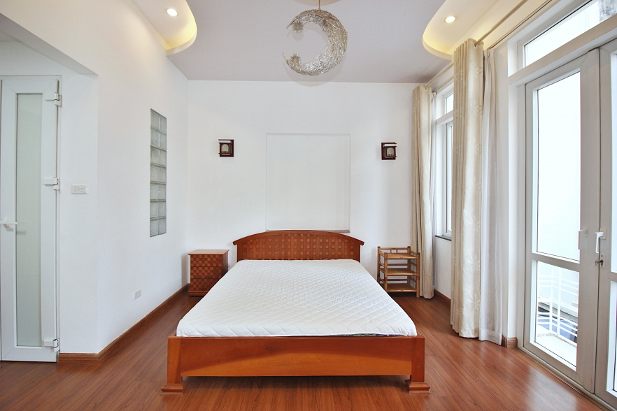 Furnished, private townhouse for rent in Westlake, Tay Ho, Hanoi