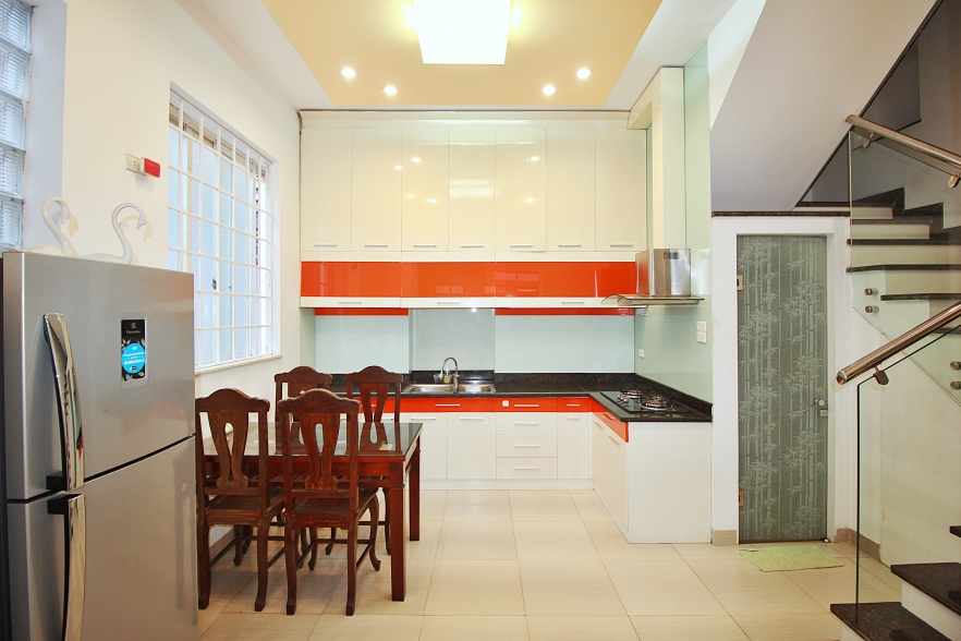 Furnished, private townhouse for rent in Westlake, Tay Ho, Hanoi