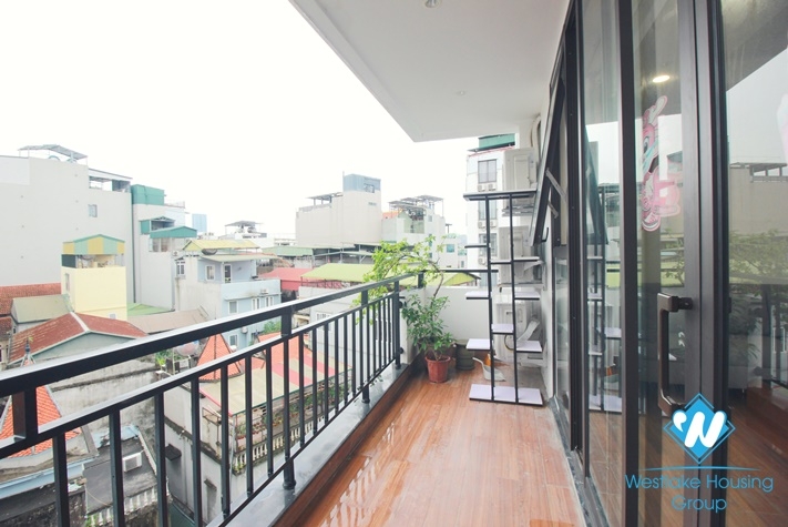 A fully furnished one bedroom for rent in Dang Thai Mai st, Tay Ho district.