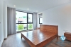 Brand new and bright 3 bedrooms apartment for rent in Xuan Dieu st, Tay Ho