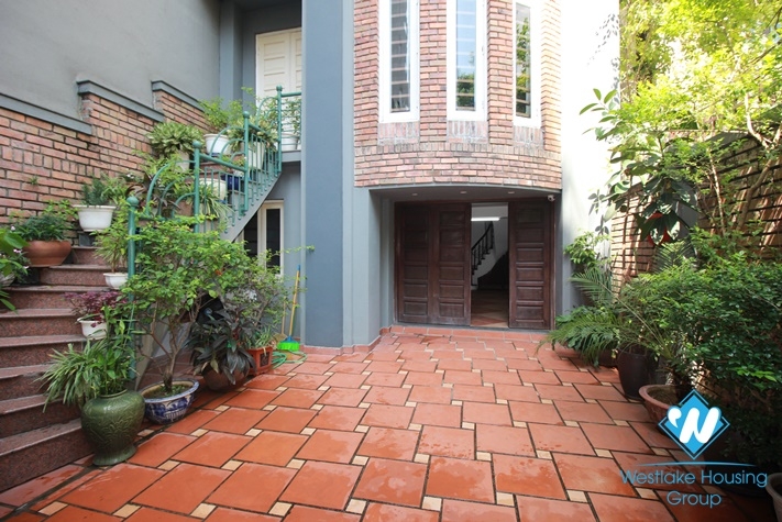 Nice house with swimming pool for lease in Tay Ho area, Ha Noi