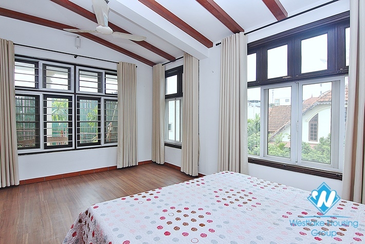 Beautiful house with 5 bedrooms for rent in the center of Westlake Tay ho, Hanoi, Vietnam