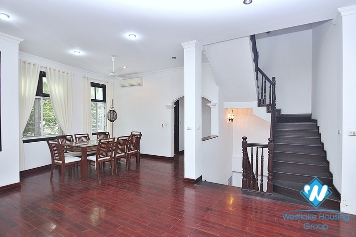 Beautiful house with 5 bedrooms for rent in the center of Westlake Tay ho, Hanoi, Vietnam