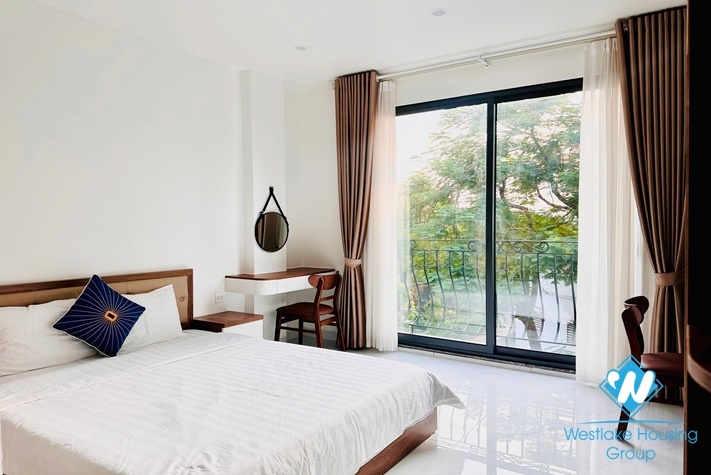 Spacious 1 bedroom apartment for rent on Dang Thai Mai st, Tay Ho district.