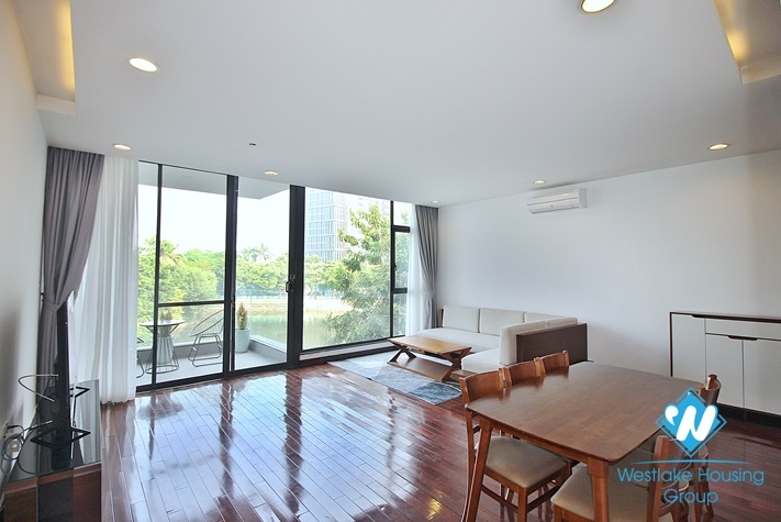 Spacious 2 bedroom and lake view for rent in Quang Khanh st, Tay Ho district.