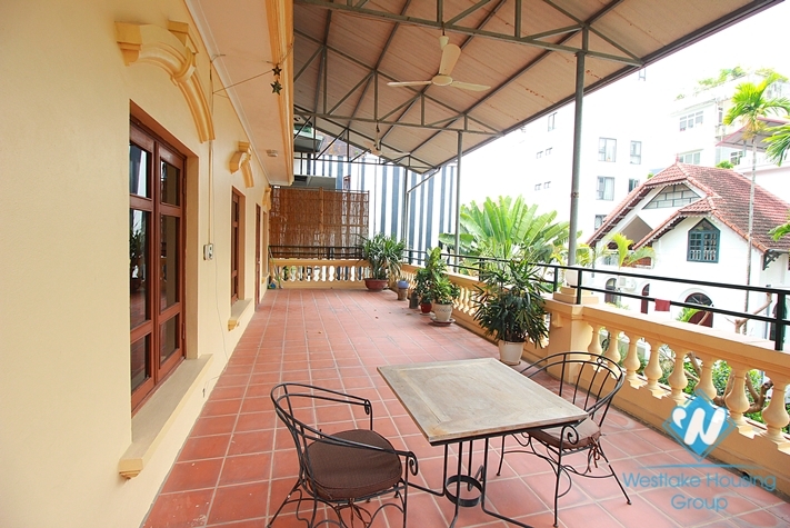 Huge garden house for rent in To Ngoc Van street, Tay Ho