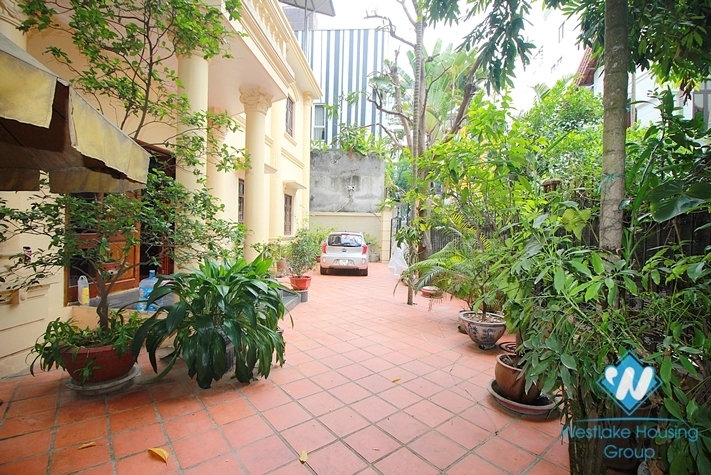 Huge garden house for rent in To Ngoc Van street, Tay Ho