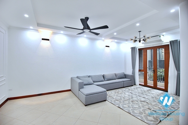 Renovated corner house for rent in To Ngoc Van st, Tay Ho