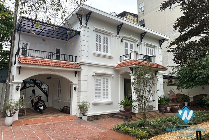 Large garden 2 bedrooms house for rent in next to Ciputra, Tay Ho