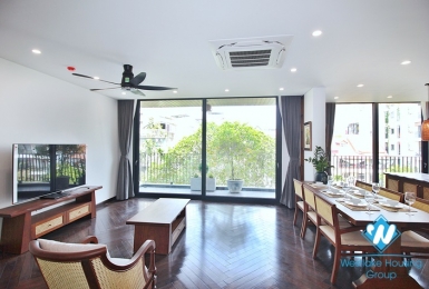 High quality, duplex 4-bedroom apartment for rent in Dang Dai Mai area, Tay Ho, Hanoi