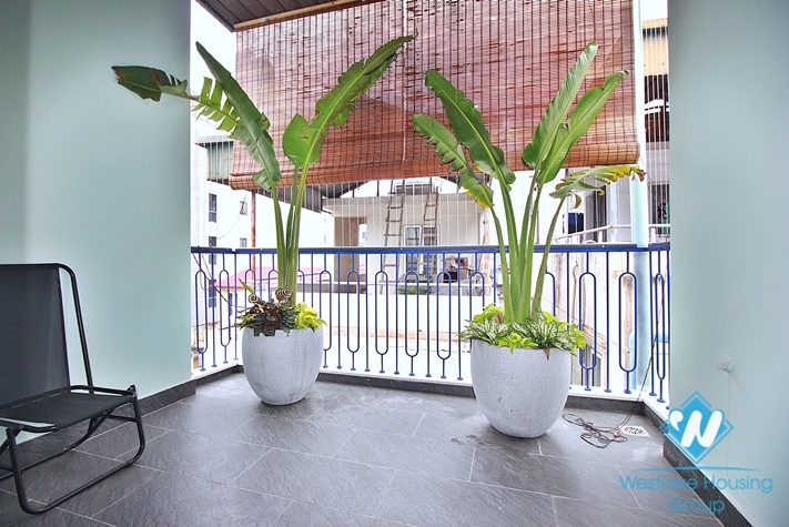 Lovely 2 bedrooms duplex with lake view for rent in Tay Ho, Ha Noi