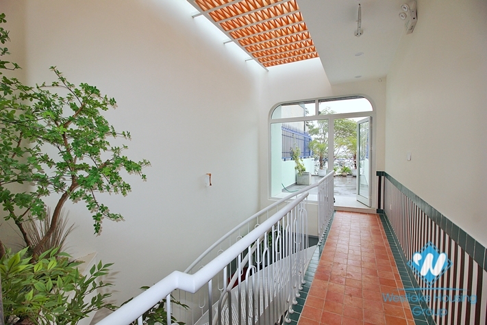 Lovely 2 bedrooms duplex with lake view for rent in Tay Ho, Ha Noi