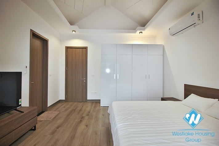 A pretty 4 bedrooms house with huge yard for rent in To Ngoc Van, Tay Ho