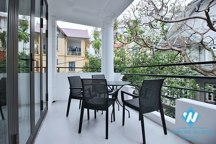 A pretty 4 bedrooms house with huge yard for rent in To Ngoc Van, Tay Ho