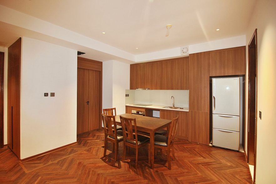 02-bedroom apartment with large balcony and lake view for rent in Tay Ho area, Hanoi, Vietnam