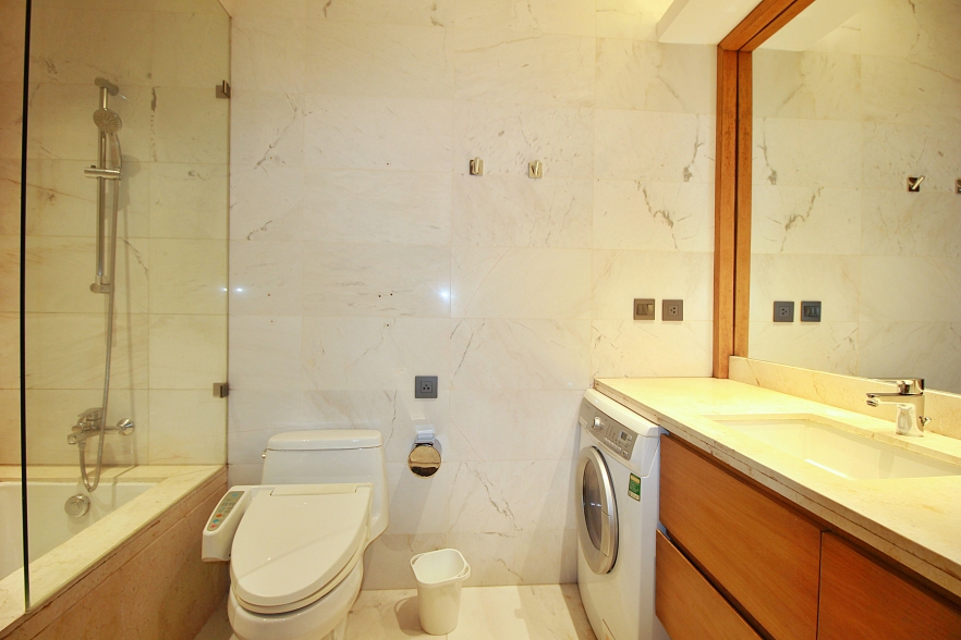 02-bedroom apartment with large balcony and lake view for rent in Tay Ho area, Hanoi, Vietnam