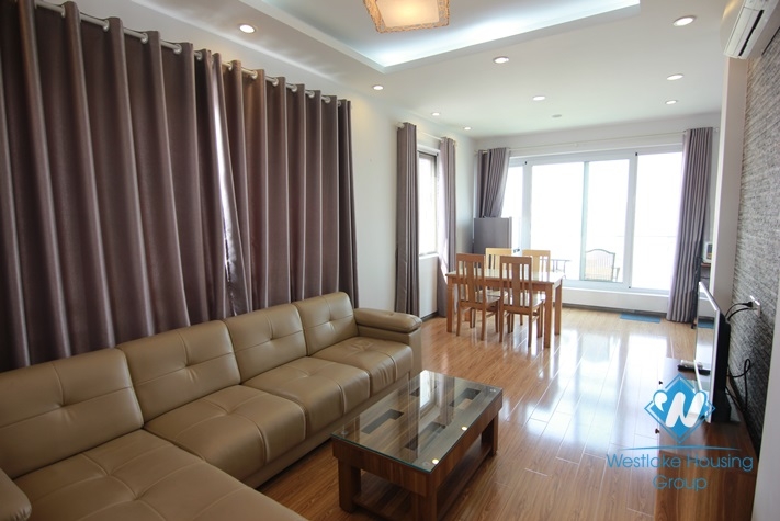 Penthouse apartment with huge balcony for rent in Tay Ho,Ha Noi