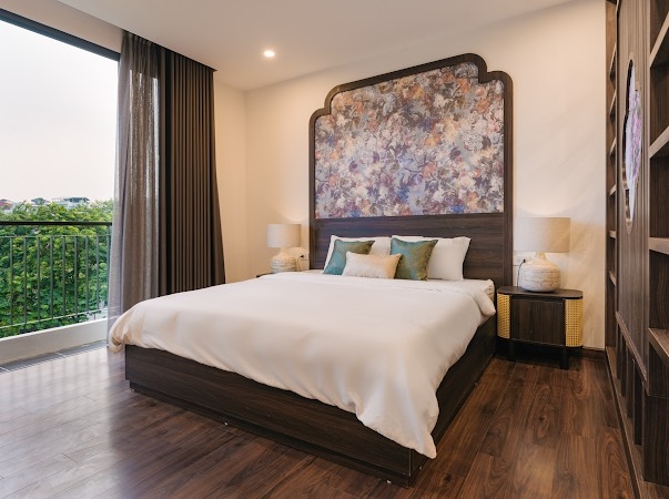 A charming and spacious four bedrooms for rent in Xuan Dieu st, Tay Ho