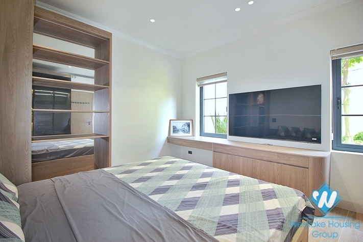Green and modern 02 bedrooms house for rent in Tay Ho, Ha Noi