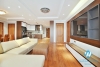 High floor and brand new 4 bedrooms apartment for rent in Tay Ho, Ha Noi