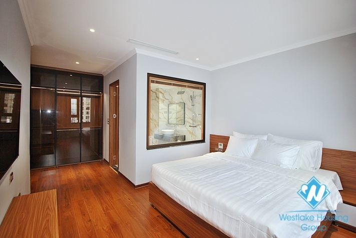  Morden and high floor 3 bedrooms apartment for rent in Tay Ho, Ha Noi