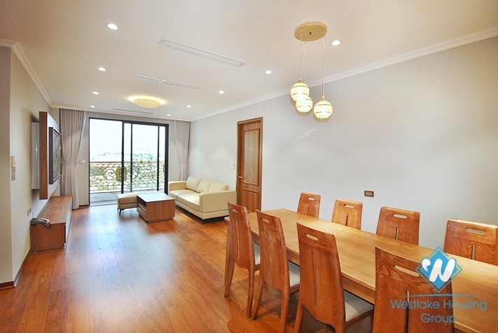  Morden and high floor 3 bedrooms apartment for rent in Tay Ho, Ha Noi