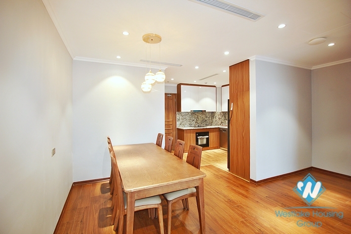  Morden and high floor 3 bedrooms apartment for rent in Tay Ho, Ha Noi