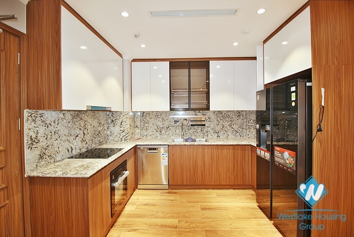 Morden and high floor 3 bedrooms apartment for rent in Tay Ho, Ha Noi