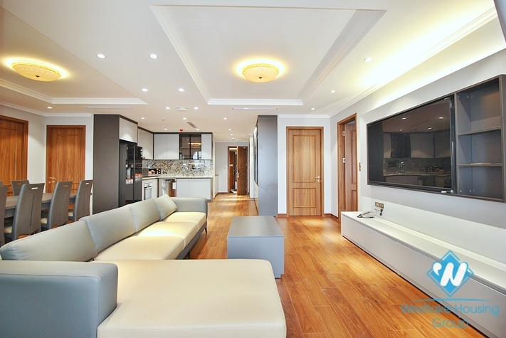 Morden and new 4 bedrooms apartment for rent in Tay Ho, Ha Noi, Viet Nam