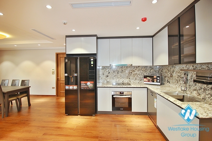 Morden and new 4 bedrooms apartment for rent in Tay Ho, Ha Noi, Viet Nam