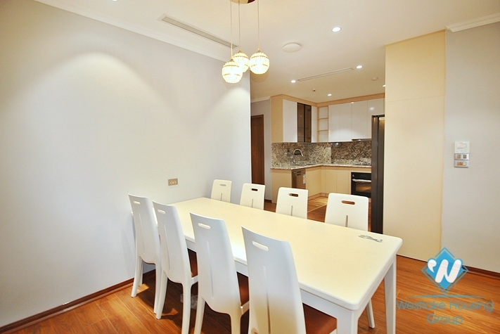  Bright and cozy 3 bedrooms apartment for rent in Tay Ho, Ha Noi