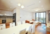  Bright and cozy 3 bedrooms apartment for rent in Tay Ho, Ha Noi